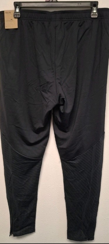 Nike Dri-FIT Strike Mens Training Soccer Pants Black / White LARGE DV9269-010