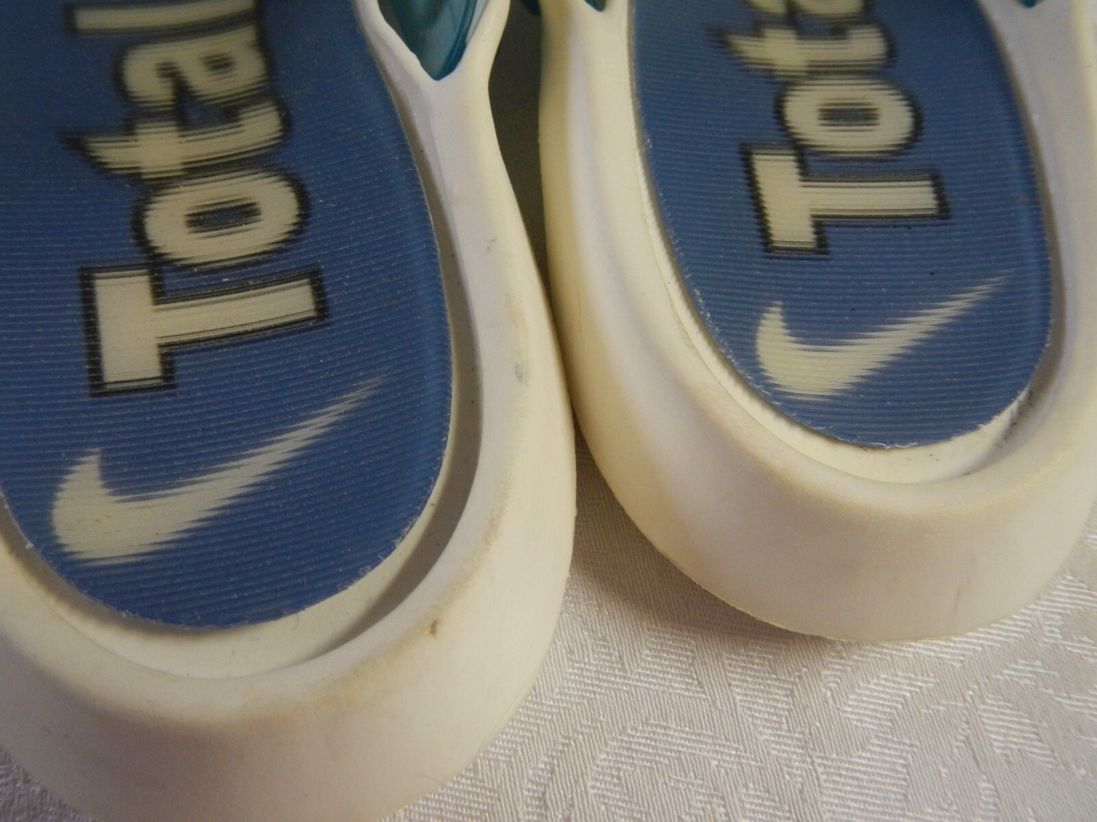 Nike Total 90 T90 Sandals Flip Flip White Size EU 41 USA Men 8 Women 9.5 2000