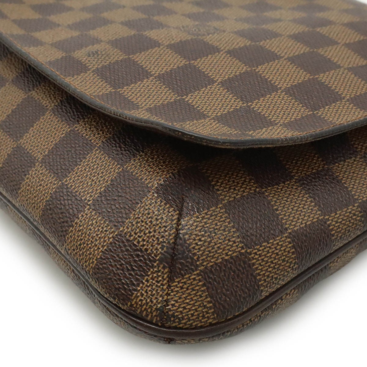 Louis Vuitton Damier N51300 Shoulder Bag Check Canvas Brown Unisex #BLB2634