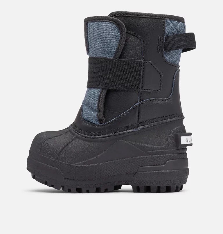 NIB – Columbia Toddler Bugaboot™ Celsius Strap Size 5 Black/Graphite Snowboot