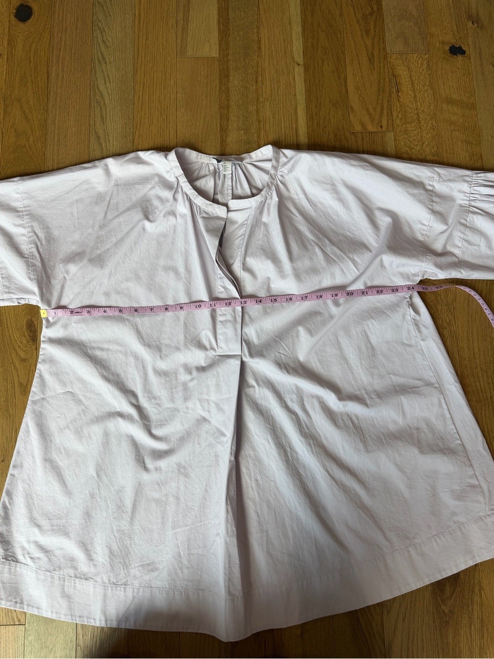 COS Lilac Balloon Sleeve Blouse Size 8 💜✨