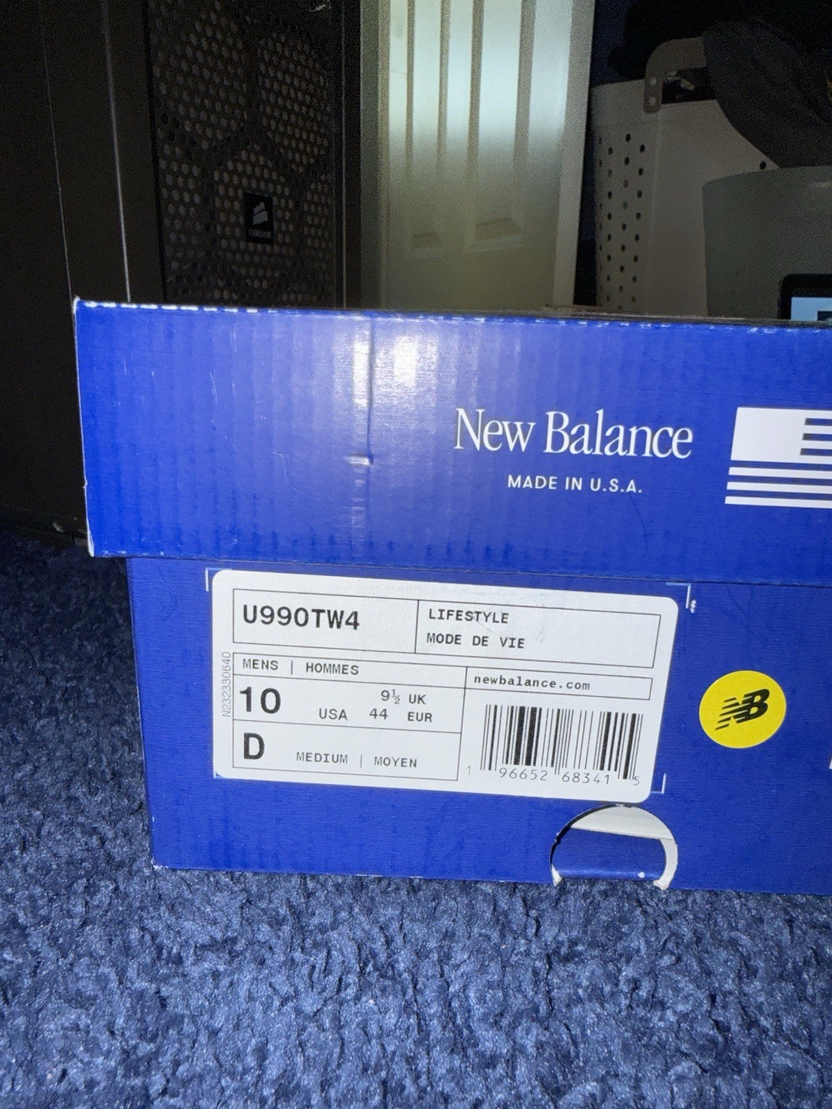 New Balance 990v4 Made in USA Teddy Santis U990TW4 Teal/White Leather