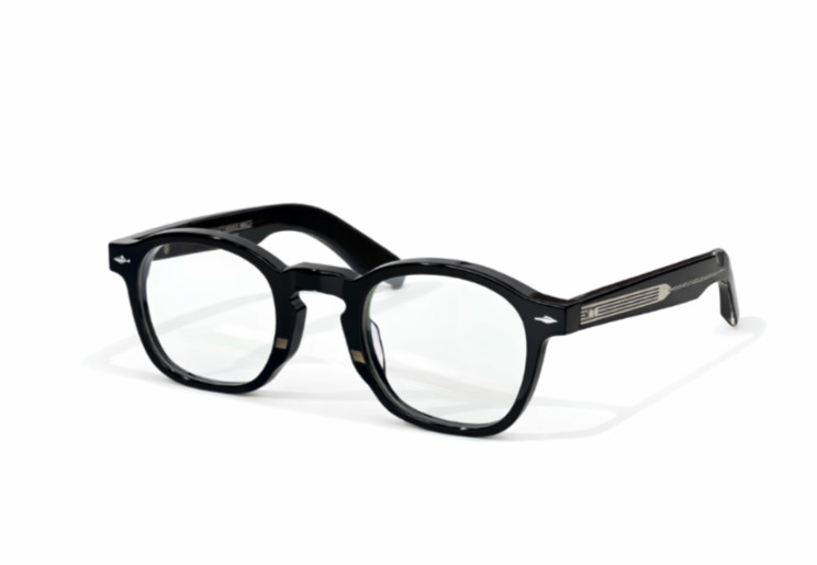 Jacques Marie Mage ZEPHIRIN Black/Clear 44-26-142mm With Case New