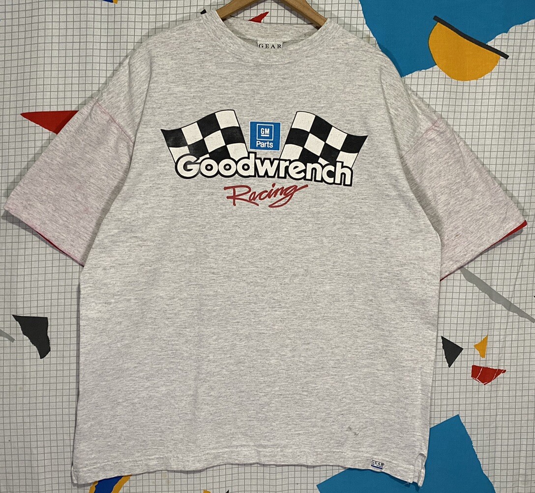 Vintage 90s Goodwrench Tshirt XL GM Motors Racing Nascar Classic Cars Earnhardt