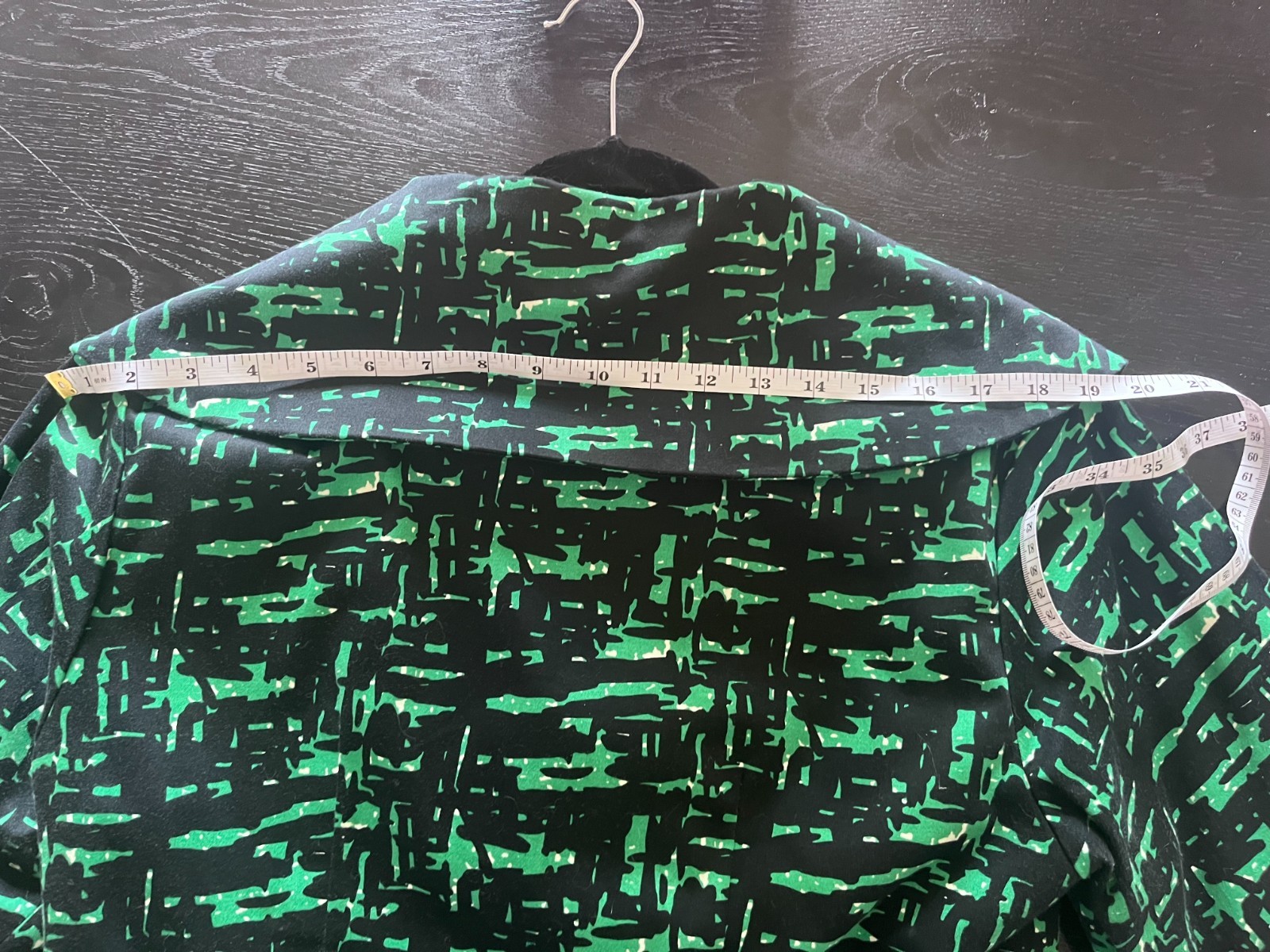 Trashy Diva Courtney Jacket (14) in RARE green geo print