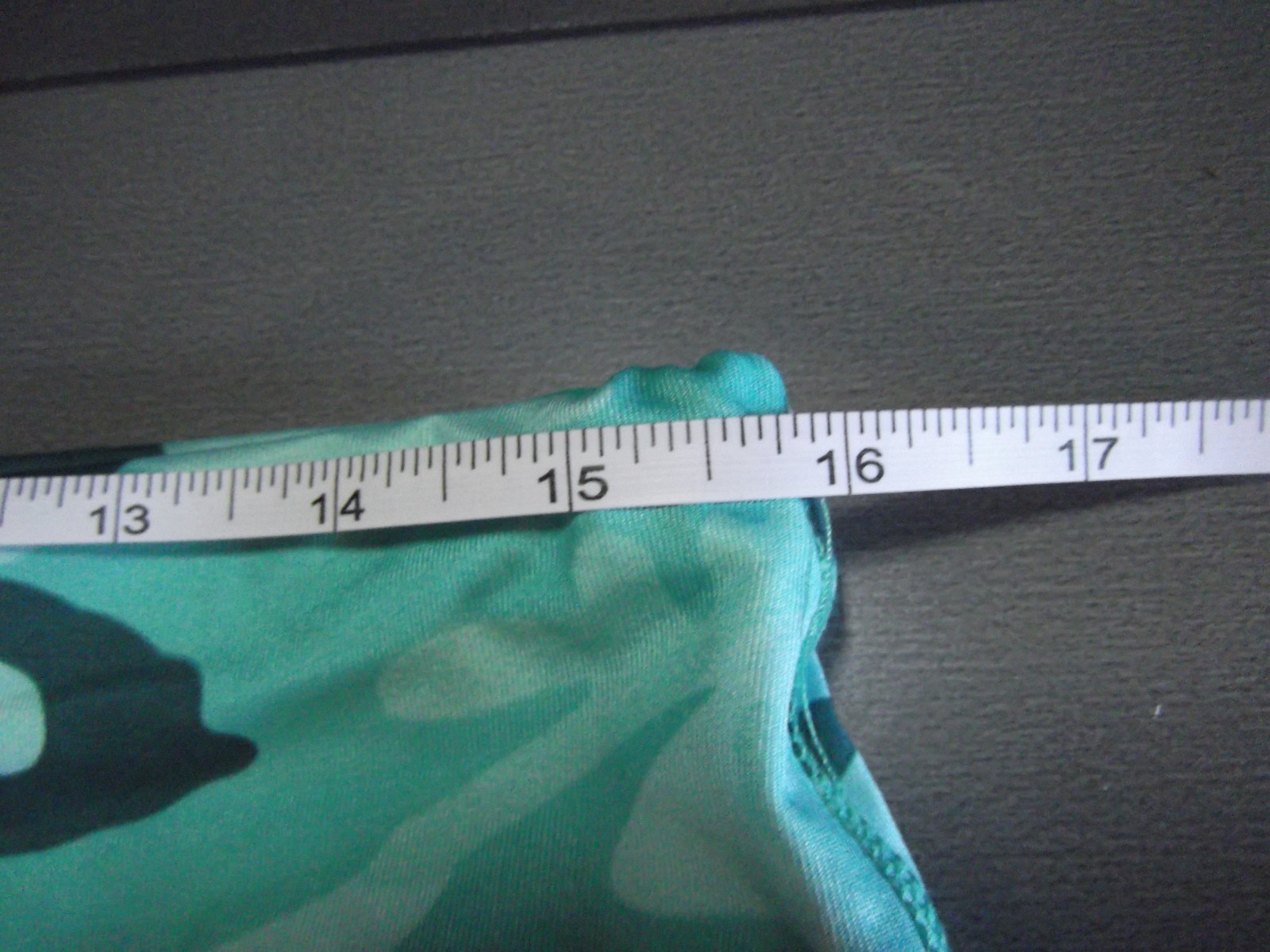 Super Cute Womans Shorts Green Ocean Waves 5x Large