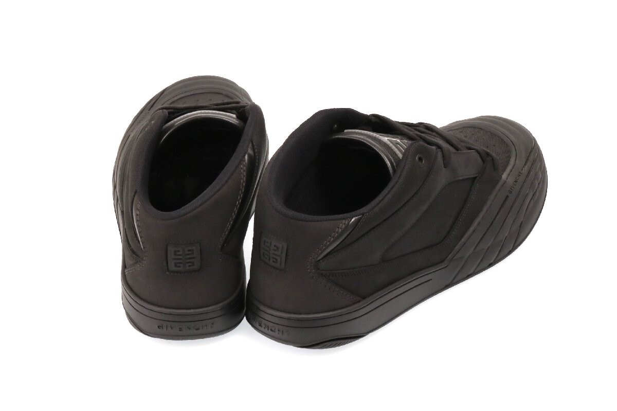 GIVENCHY Skate sneakers in nubuck and synthetic fiber BH009KH1QA 001 BK size44