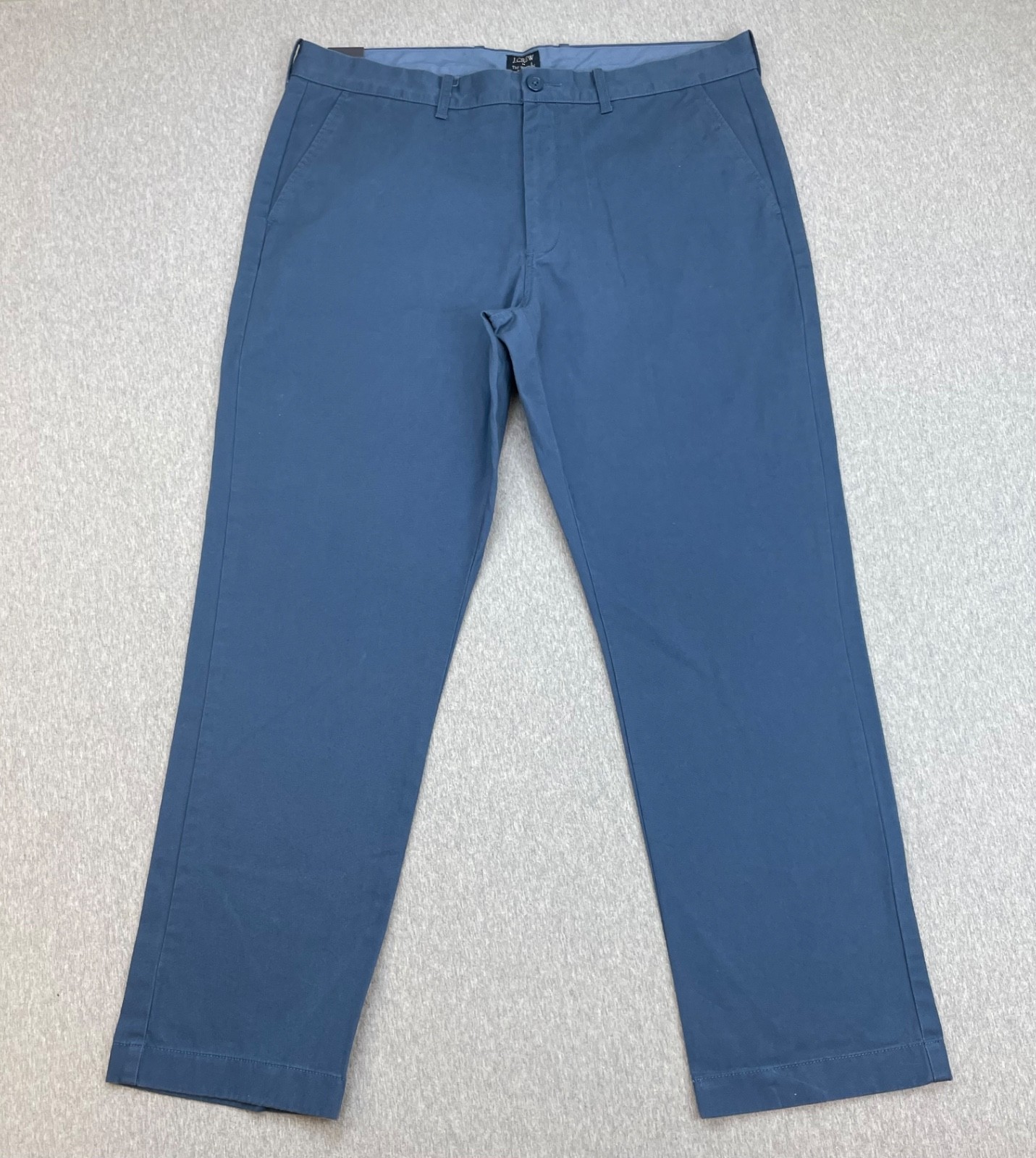 J Crew Pants Mens 36 x 30 Blue 100% Cotton Front Flat The Sutton NWT