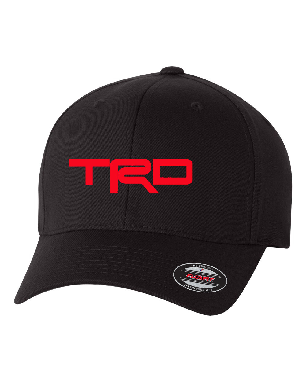 TRD TOYOTA RACING CURVED or FLAT BILL FLEXFIT HAT ***FREE SHIPPING in BOX***
