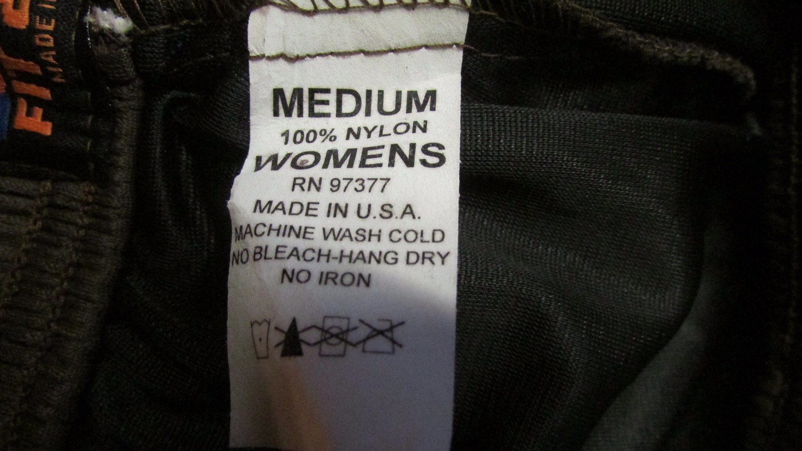 Fit 2 Win Womens Nylon Drawstring Athletic Shorts- Medium -Brown/Pink (G 62)