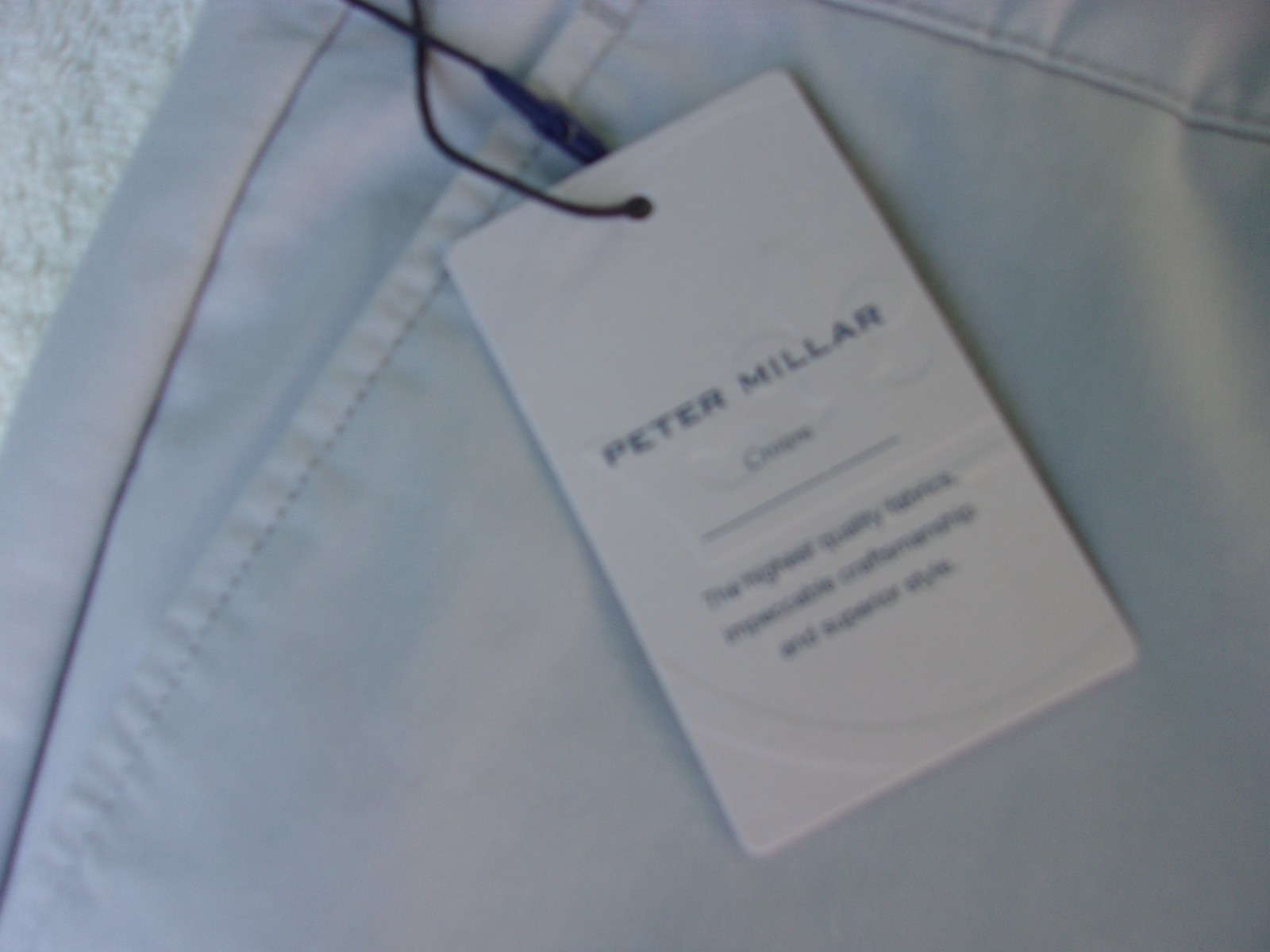 NWT Peter Millar Crown shorts, men’s 42, $125, khaki (BRI on tag), poly. blend