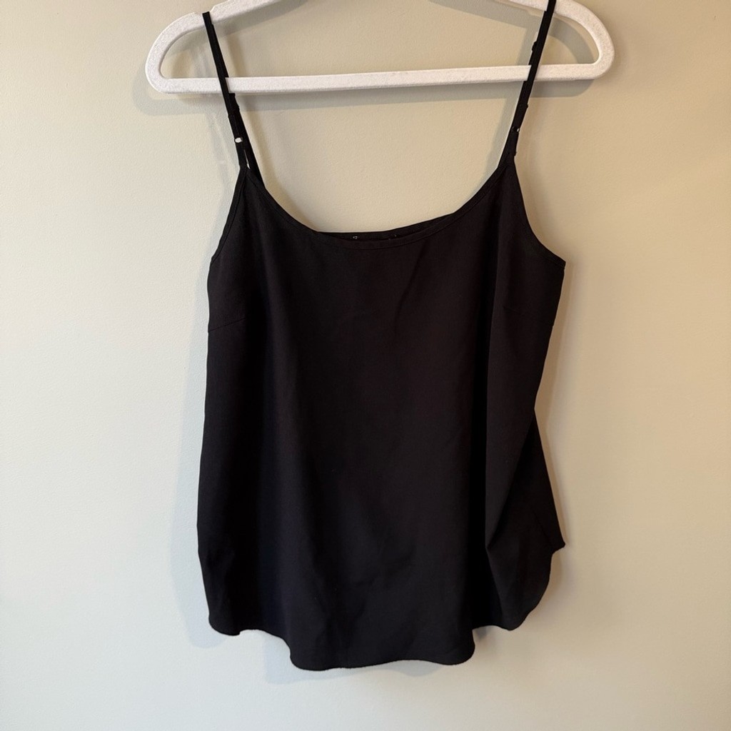 Source Unknown Black Relaxed Camisole Top