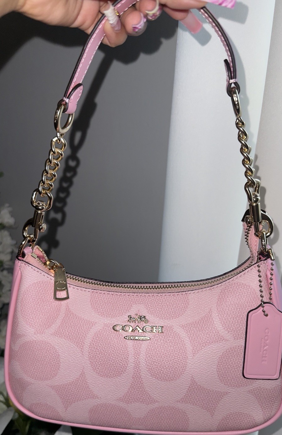 Coach Pink Teri Shoulder Bag in Style CAL51