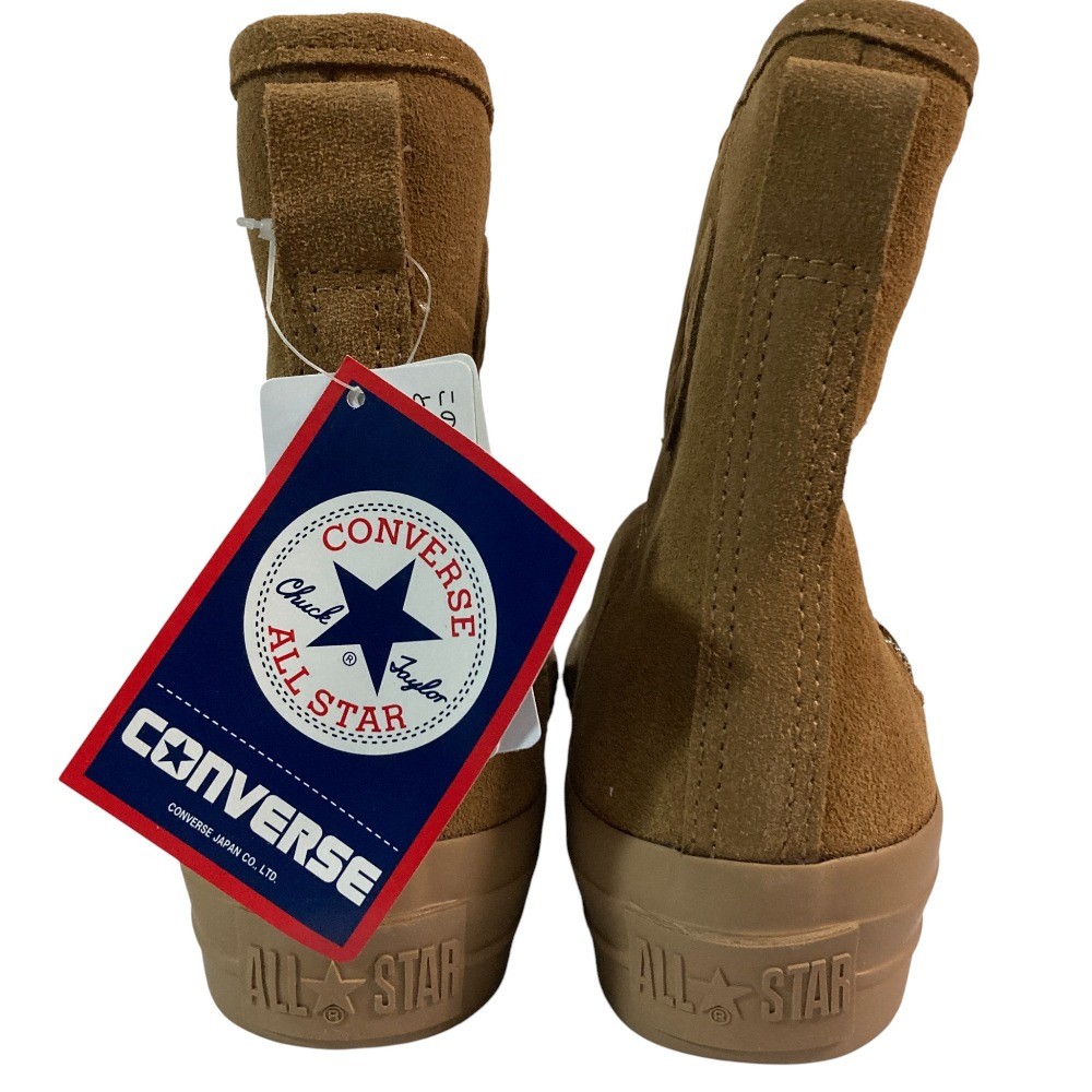 CONVERSE SUEDE ALL STAR PLTS BT Z HI Ankle Boots 9.3″” Brown Women USED