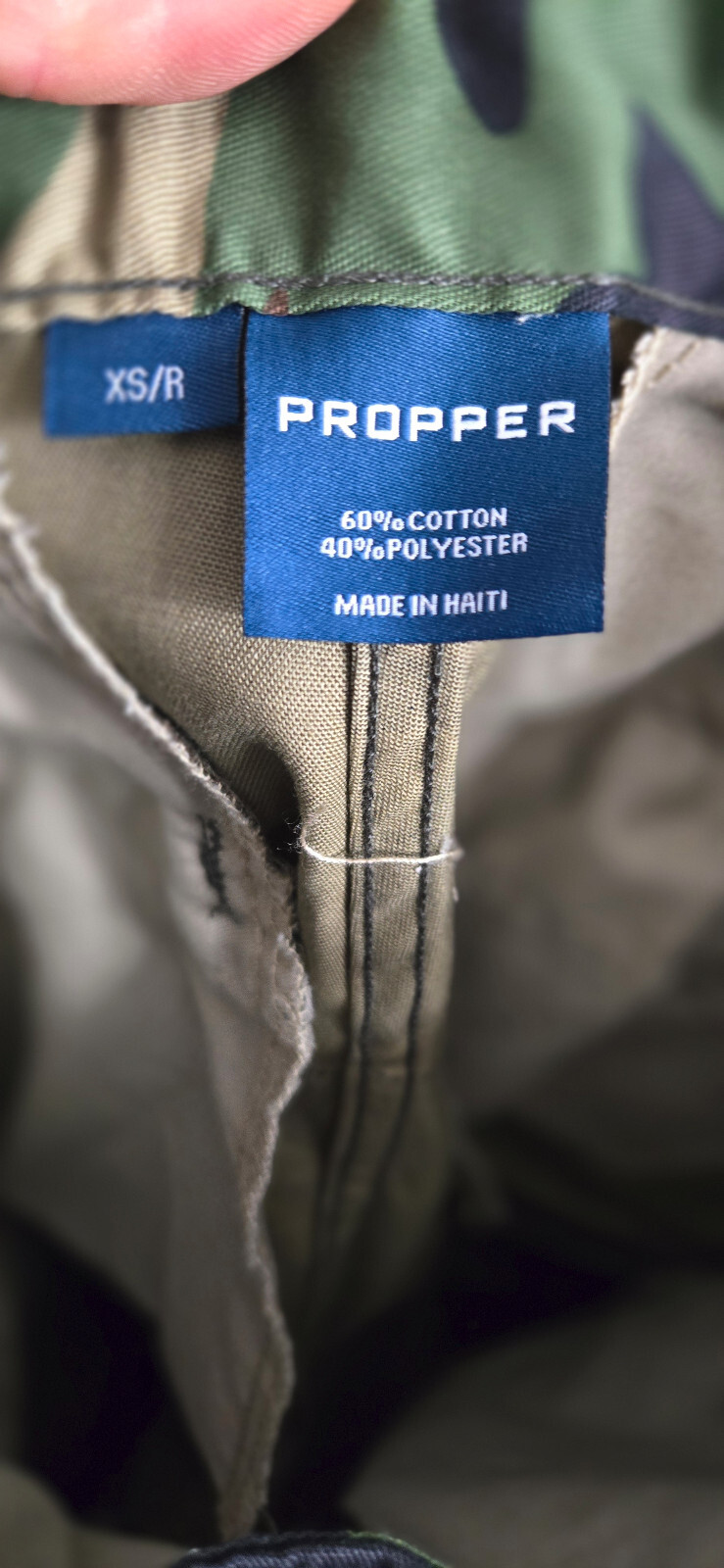 Propper Uniform BDU Trouser Size XS Ripstop UCP Tactical Army Cargo Pants Camo