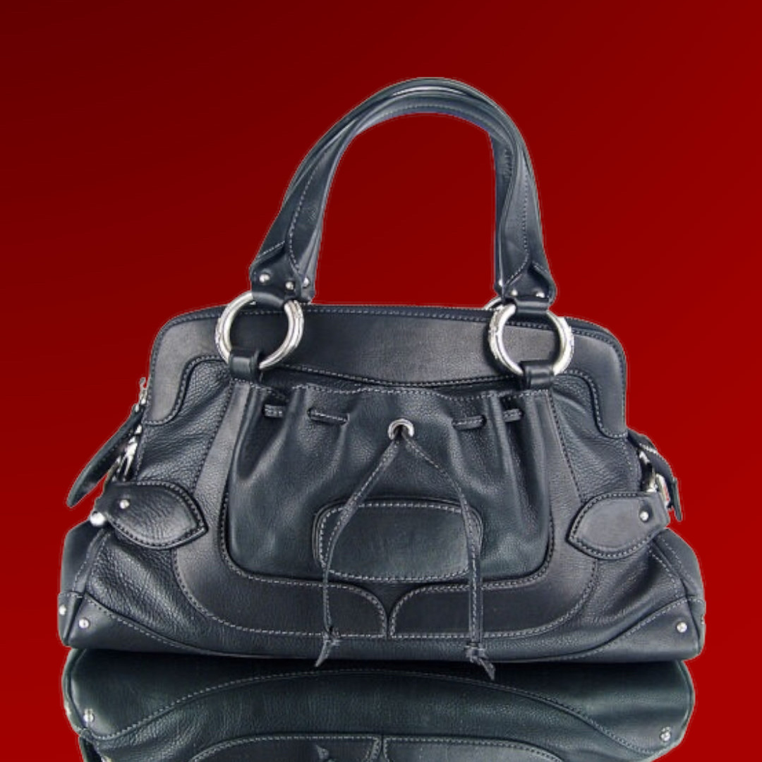 $1,300.00 CESARE PACIOTTI NAPPA LEATHER PURSE HANDBAG BAG HOBO