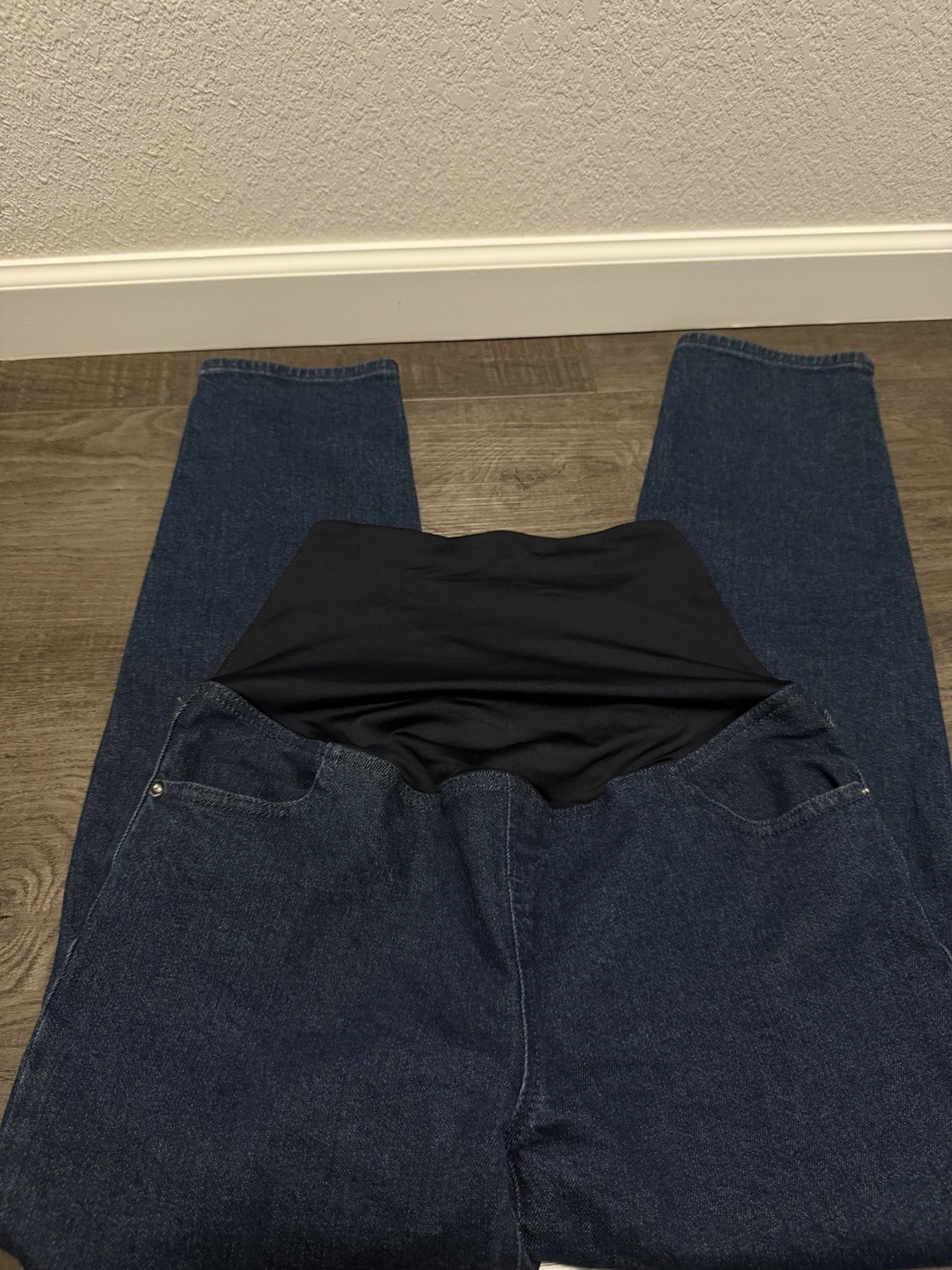 Over The Belly 80’s Slim Maternity Jeans – Isabel Maternity by Ingrid Size 6