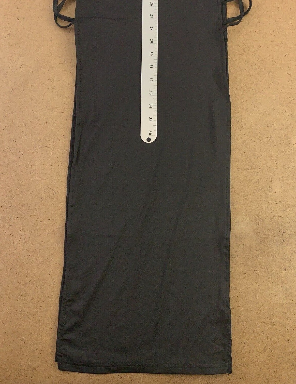 LYANER Women’s Medium Mock Neck Cut Out Side Sleeveless Bodycon Maxi Tank Dress