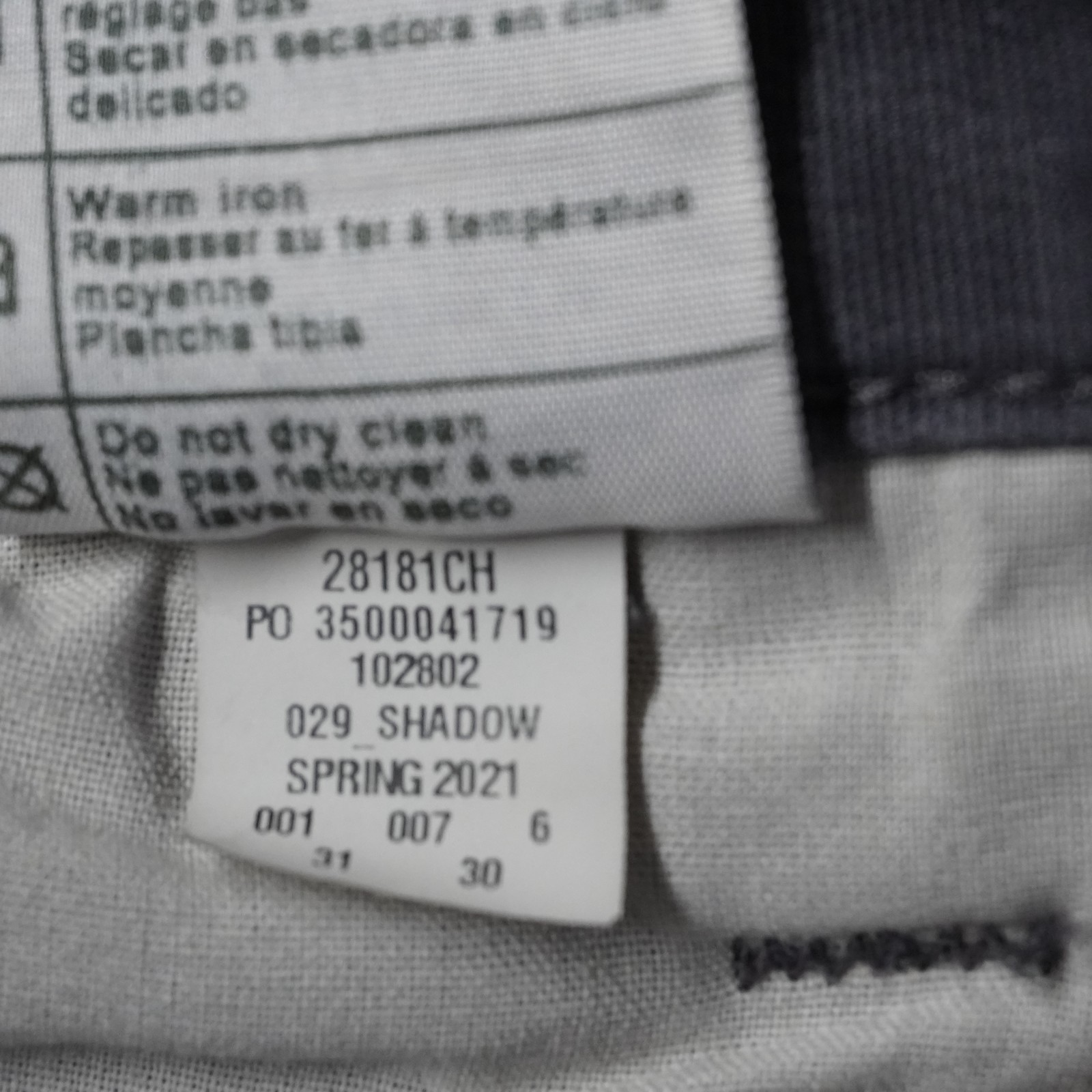 Carhartt 102802 Rugged Flex Rigby Double Front Pants Men 31×30 Shadow Grey Stret