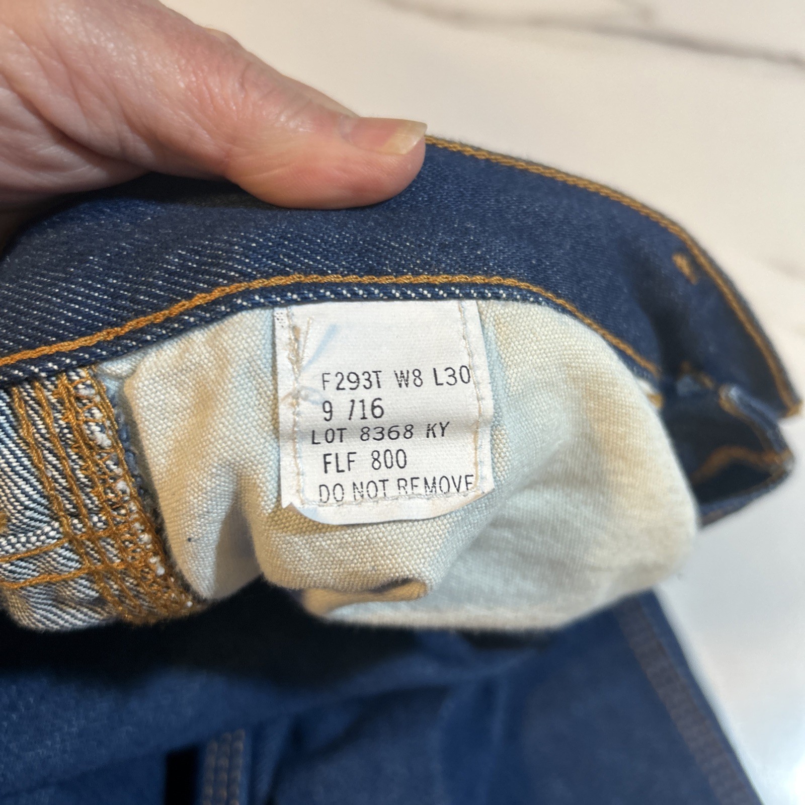 Tyndale FRMC Jeans Flame Resistant Pants F290T Blue Relaxed Carpenter 30X/28”