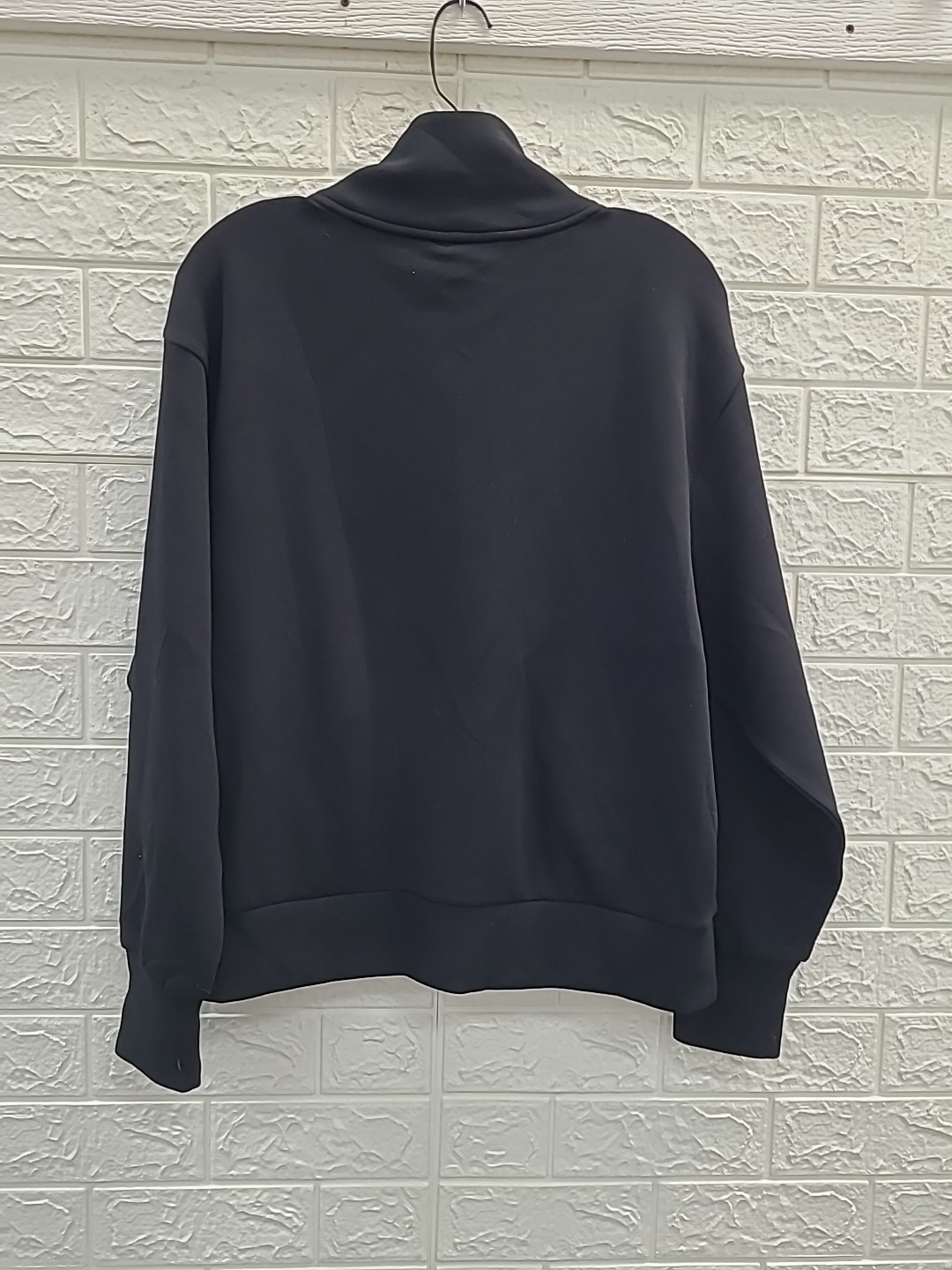 New Varley Long Sleeve Pelham Full Zip Black Size Medium