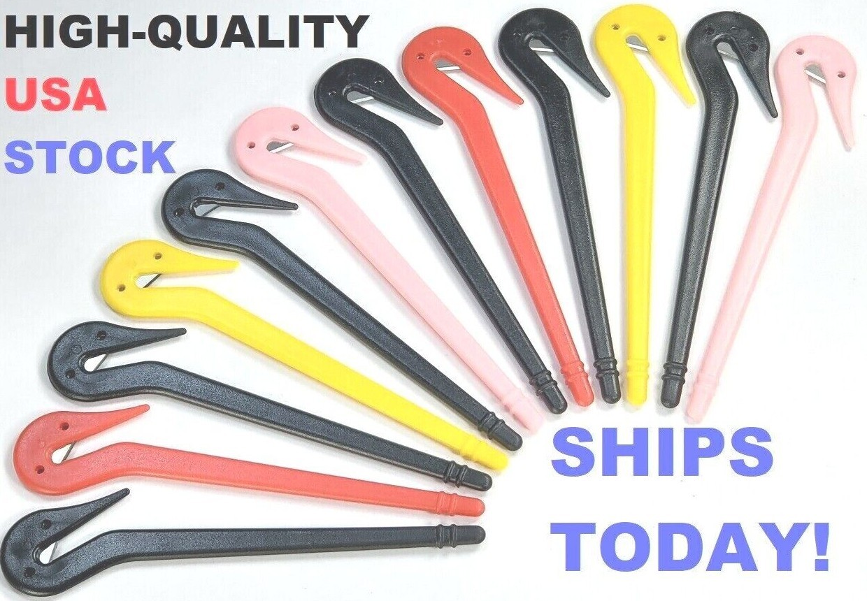 Pack of 12 – Elastic Band Cutter Multi-Color Rubber Band Cutting Tool Hair Band