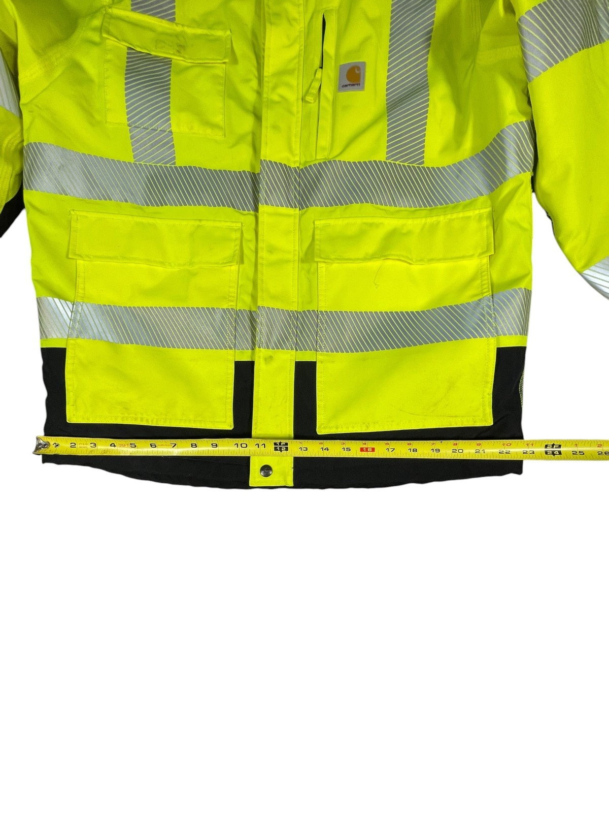 Carhartt HV Sherwood Class 3 Jacket Men Medium Brite Lime Water Repellent Warmth