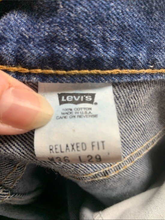 Levi’s Vintage 540 Brown Tag Made In USA Relaxed Fit Jeans 36 X 29