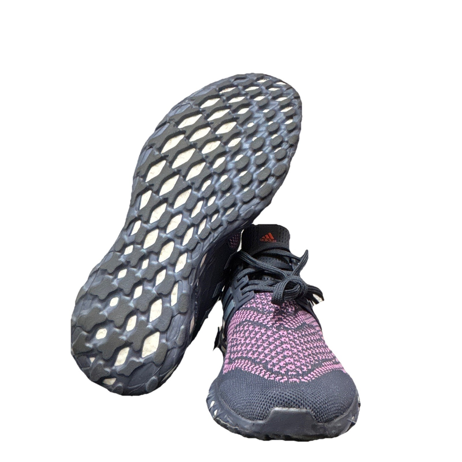 adidas UltraBoost Web DNA Shadow Navy Lilac Primeknit Sneaker GX2136 Mens