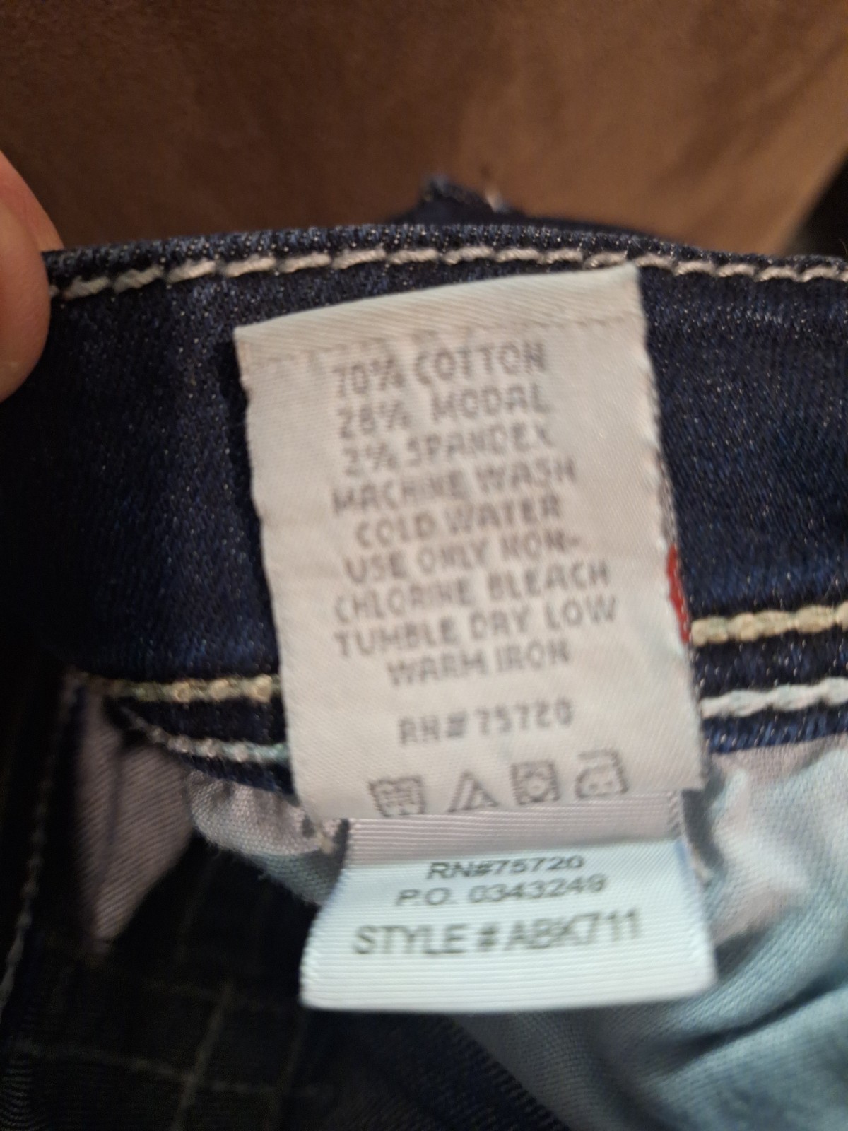 BKE Denim Women’s Pre-owned Jeans ~ Stella ~ Stretch/Skinny Jeans Size 24 × 33.5