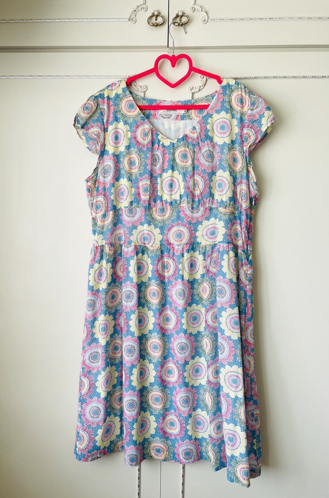 💝 Seasalt ” CARNAUBA ” Floral Print Dress Size 20