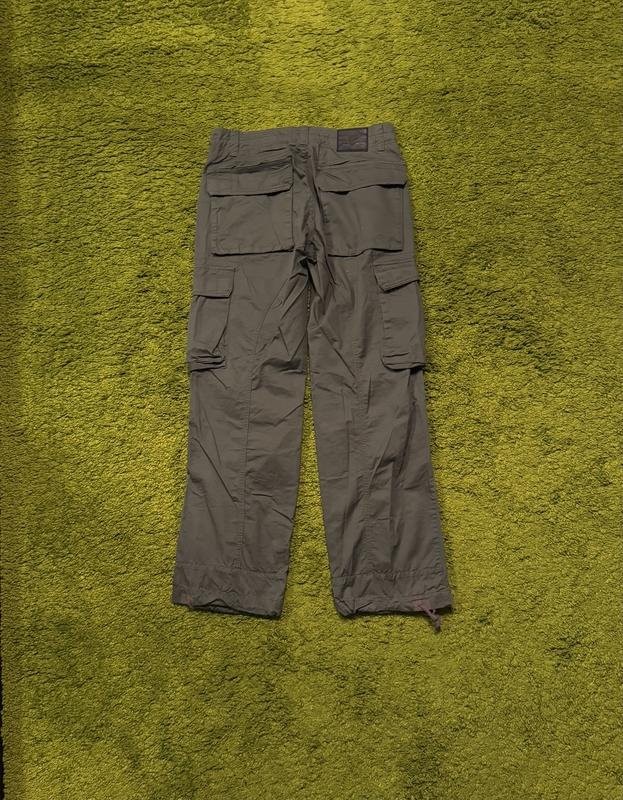 Men Strellson Trousers Khaki Cotton 32