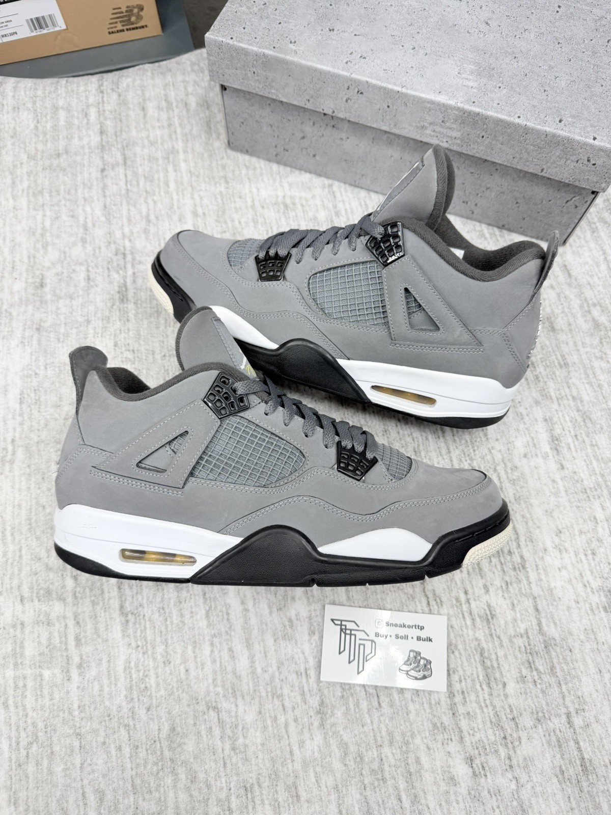 ✅Size 11.5 – Air Jordan 4 Retro Cool Grey 2019 308497-007 ✅