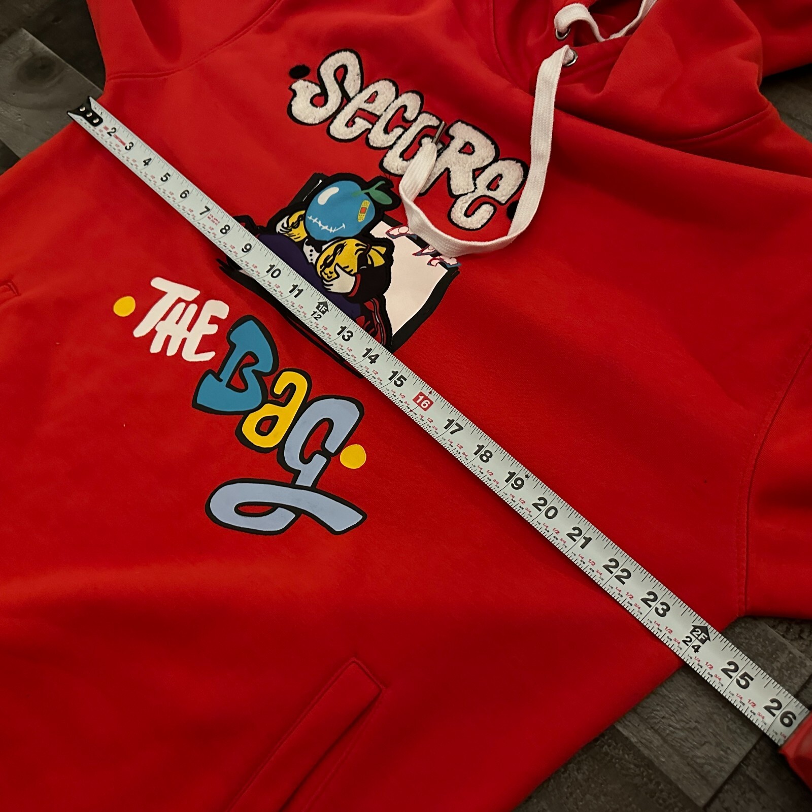 Secure the Bag – Bleecker & Mercer Red Sweatshirt size 2XL – Money Cash Stacks