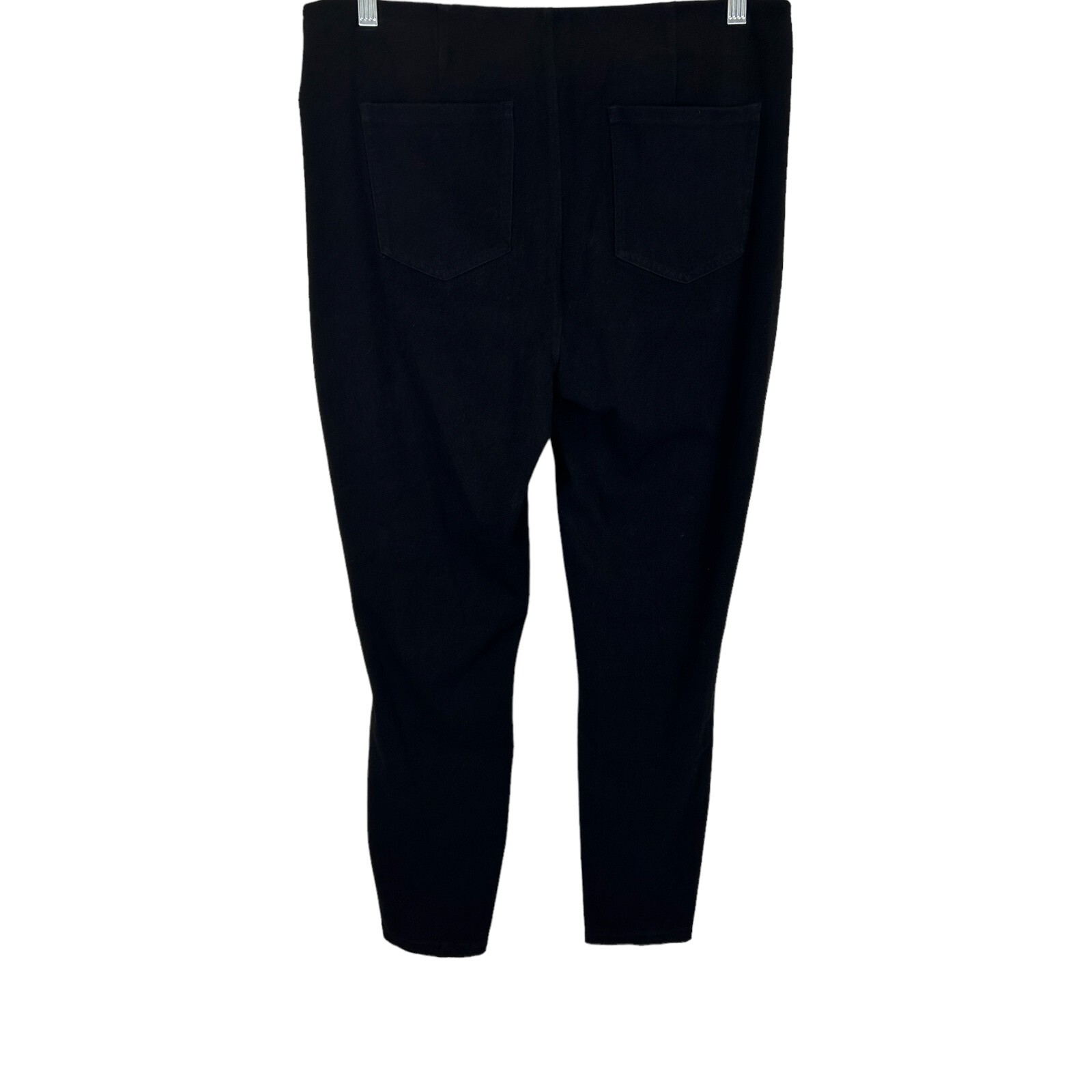 Encore by Idina Menzel Women’s Regular Knit Denim Legging Black Wash Medium Size