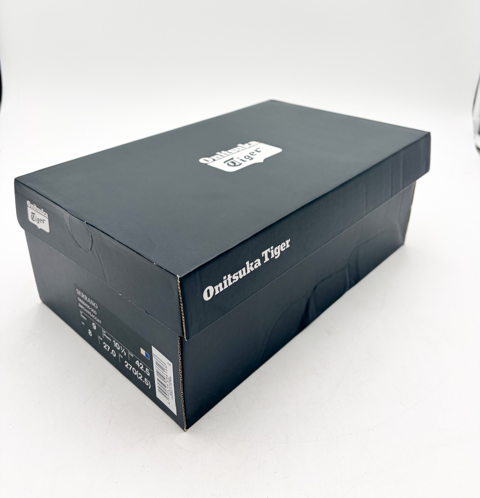 【NEW】Onitsuka Tiger SERRANO Birch/Peacoat Daily Sneaker (Men’s US 9) From US