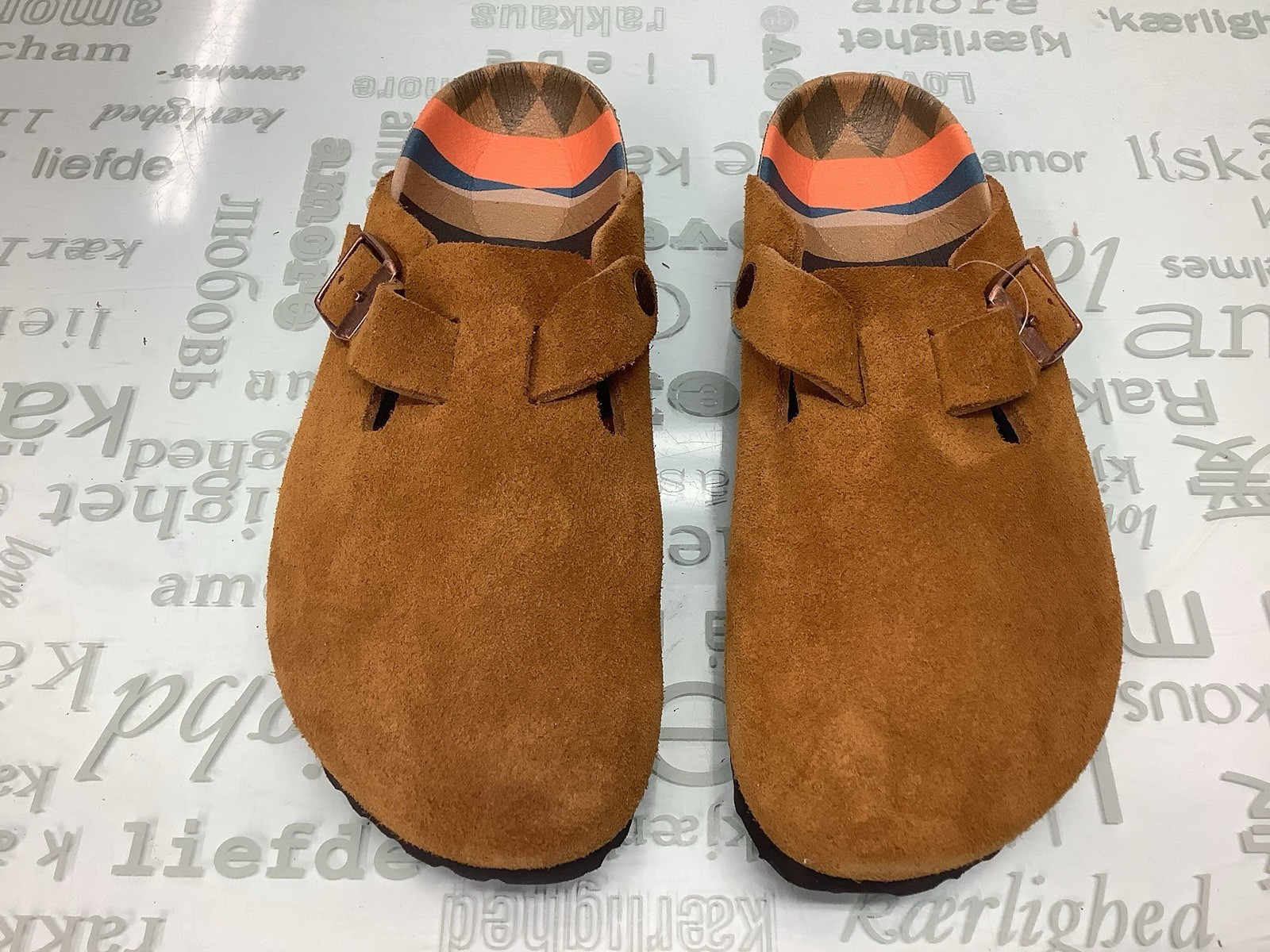 Birkenstock 245 Clog Sandals Narrow SZ Women’s 7/Mens 6 (EU38).