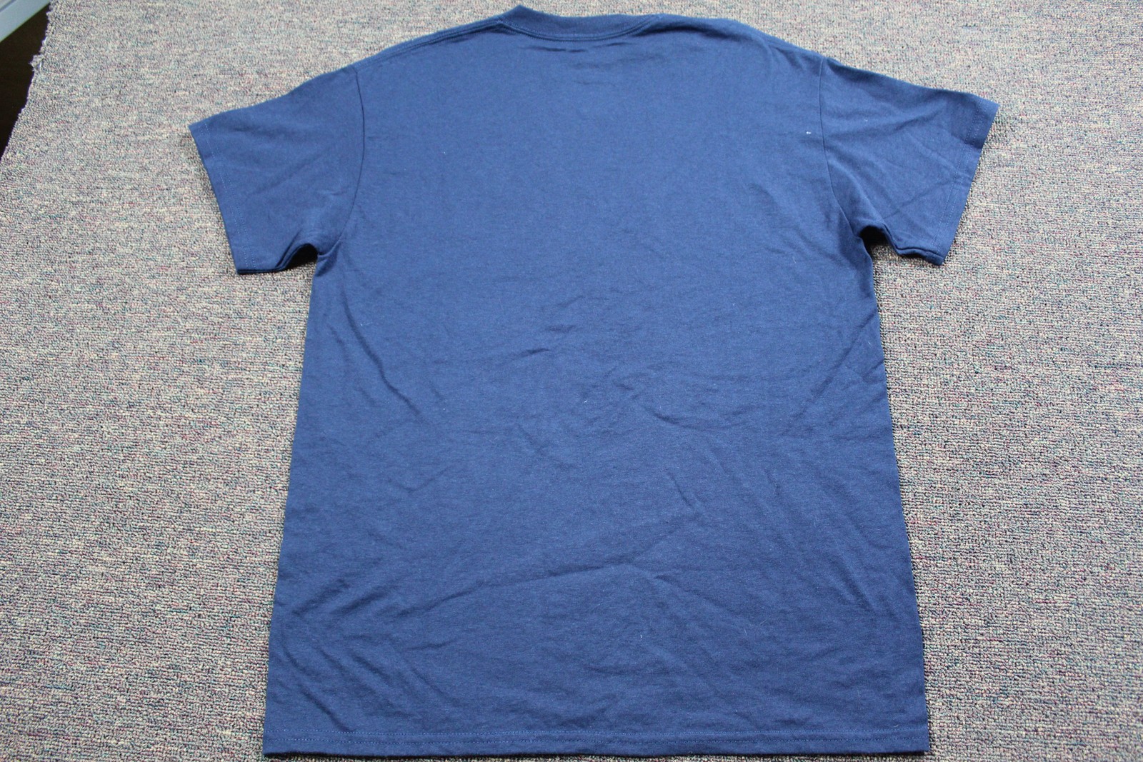 Gildan DryBlend TECHNOSOURCE T-Shirt Mens M Blue Logo Tee crew neck tee Regular