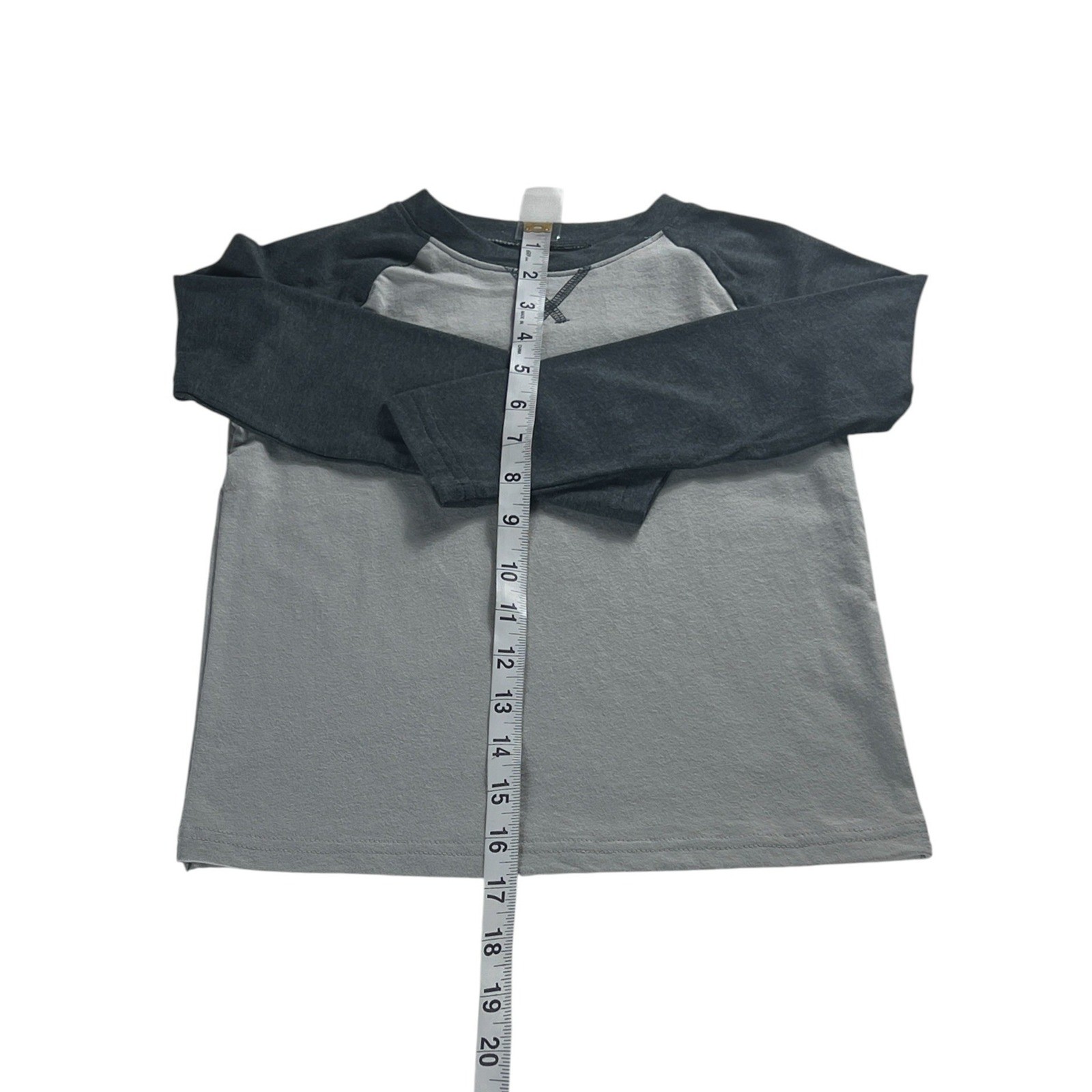 Jumping Beans Boys 4T Raglan Baseball Essential Tee Silver Ash Gray BJ53K101KS