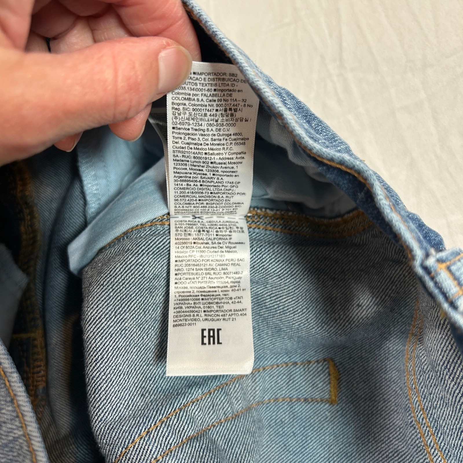 Gap Vintage Flare High Rise Jeans Womens 30 10R Blue Medium Wash Denim