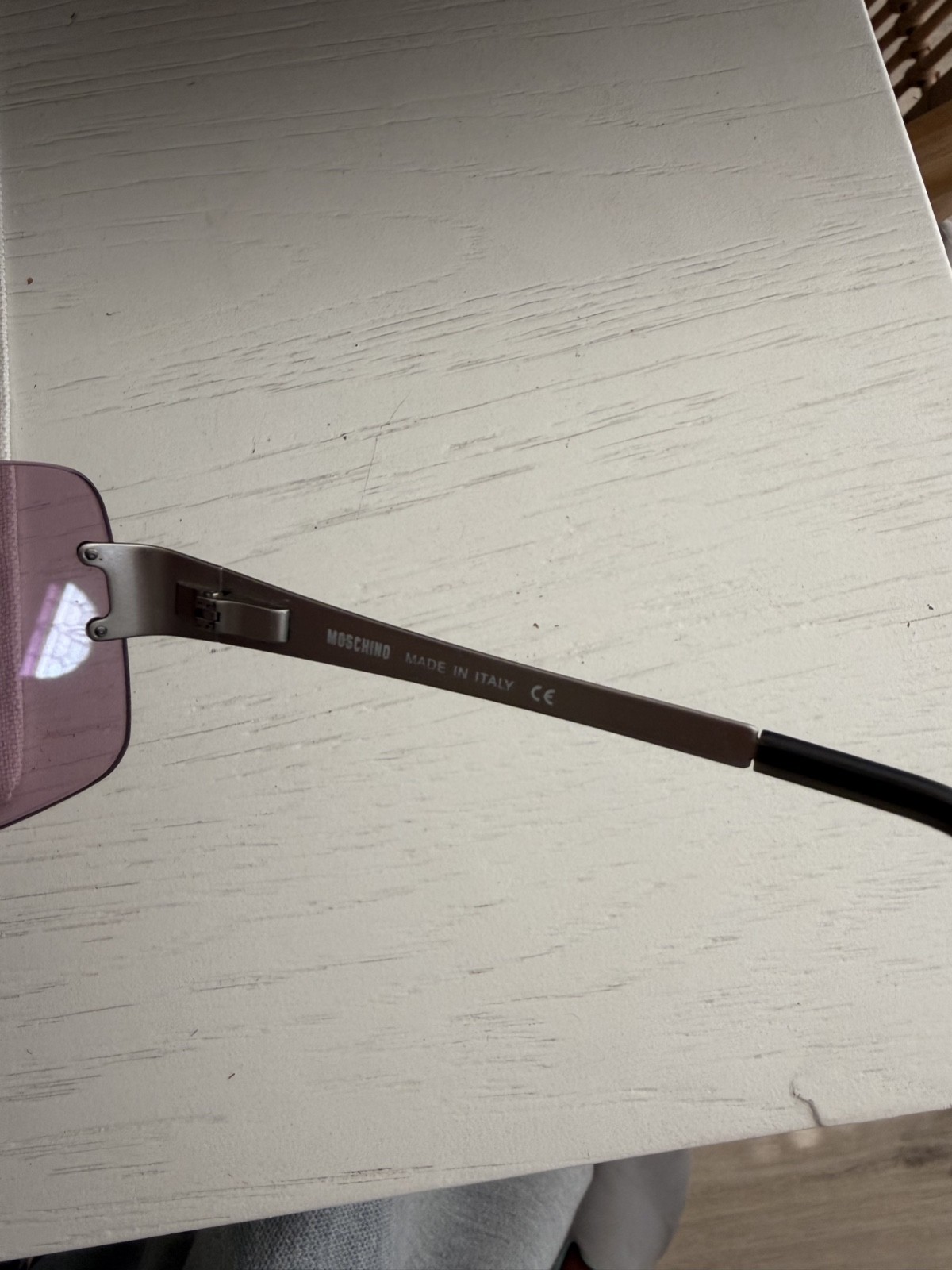 Vintage MOSCHINO Sunglasses M3112-S 60-16 516/76 125 ITALY