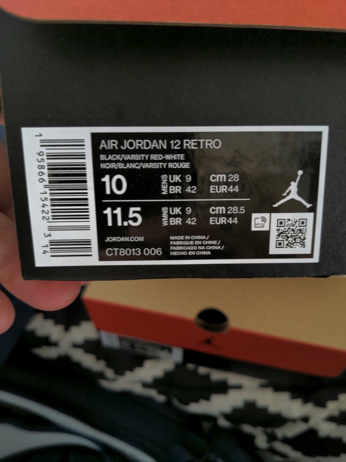Jordan 12 Playoffs 2022