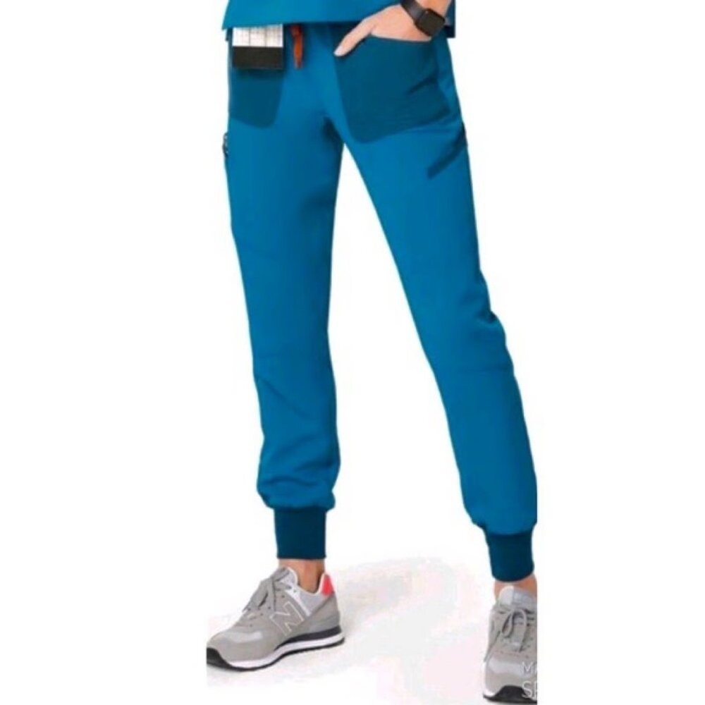 Figs Alps Blue Maua Joggers XS Limited Edition Style and Color