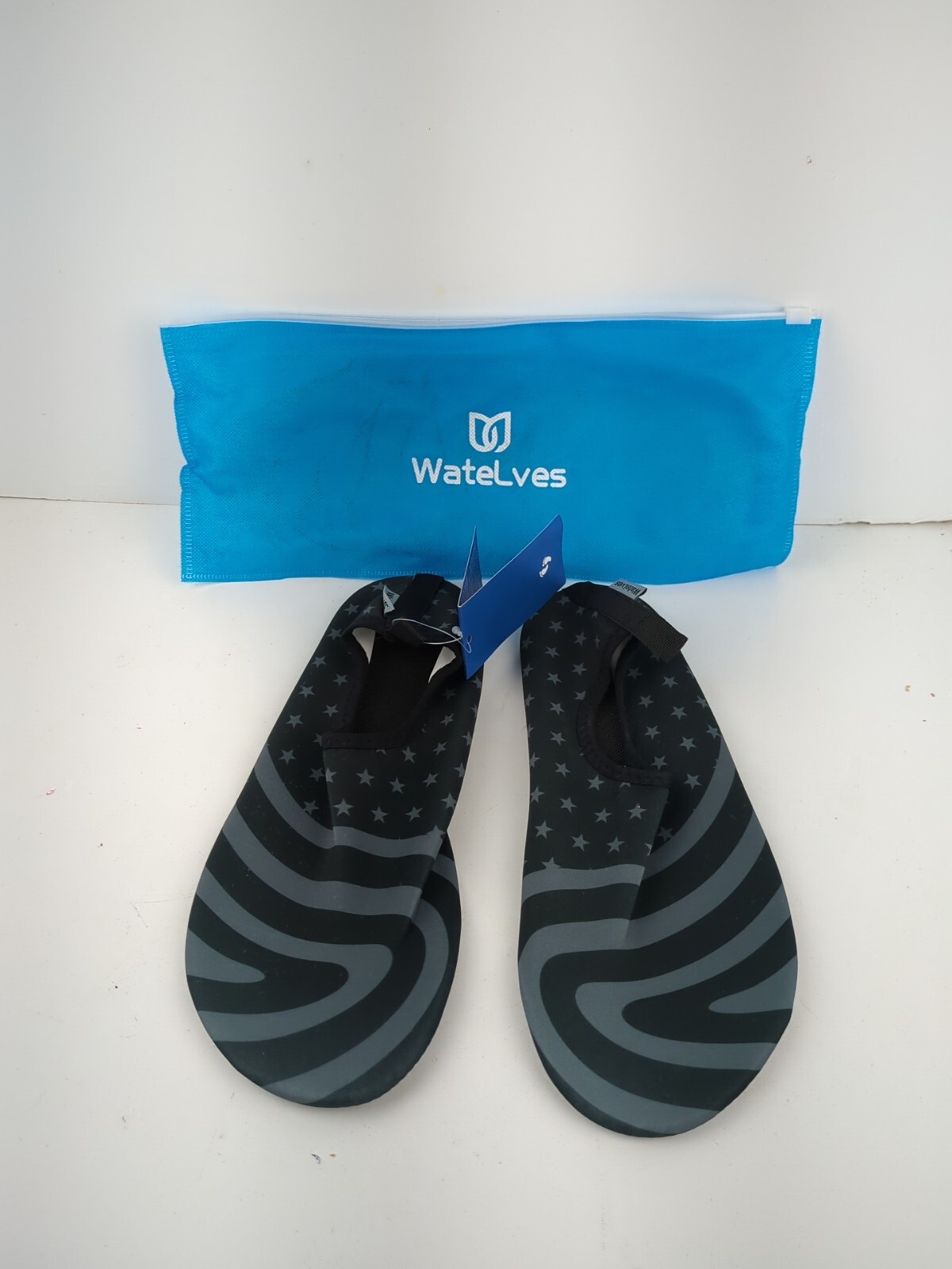 WateLves Water Shoes for Men and Women Quick-Dry Aqua Sock Outdoor American Flag