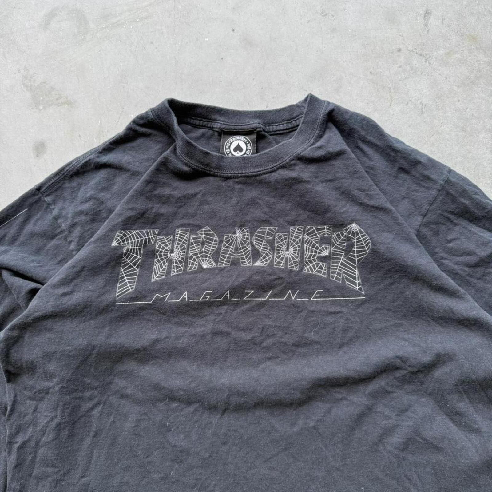 Thrasher Spiderweb Long Sleeve Tee