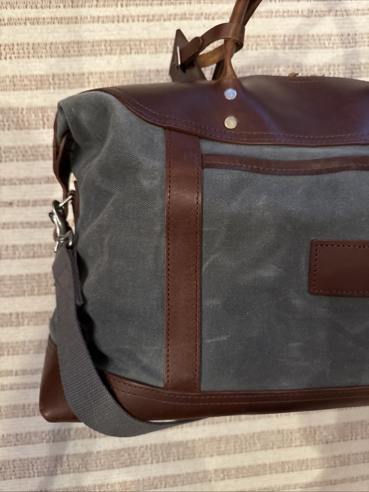 JW Hulme Greystone Weekender In Amazing Condition Made In America
