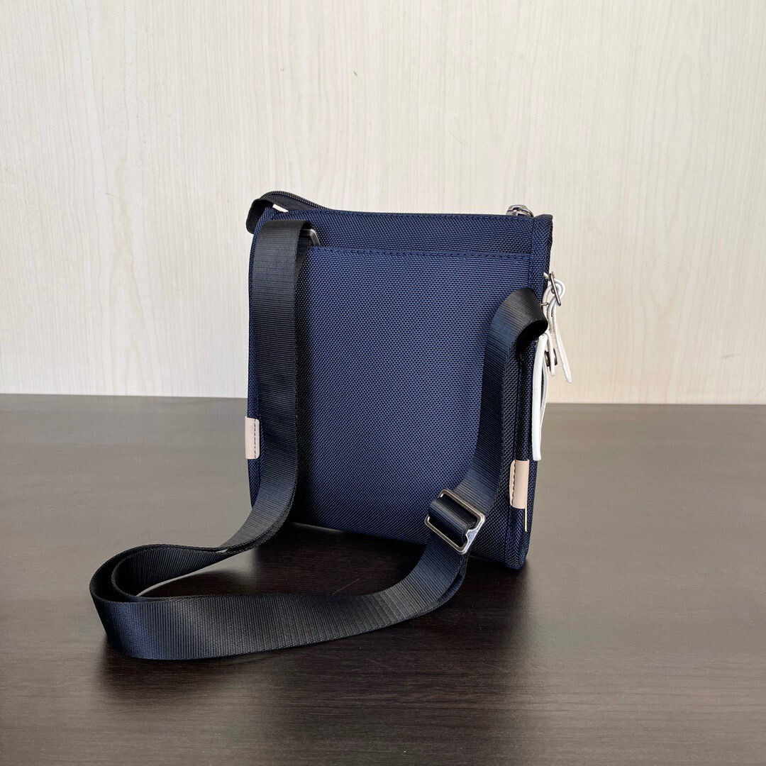 TUMI 2203110 Navy Blue Alpha 3 Pocket Bag Small Shoulder Bag