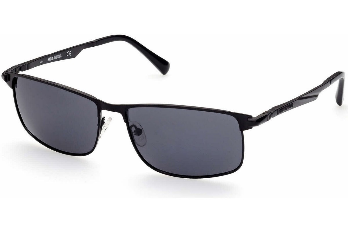 HARLEY DAVIDSON HD0957X-09W-62 Sunglasses Size 65mm 120mm 18mm BLACK 8892142880