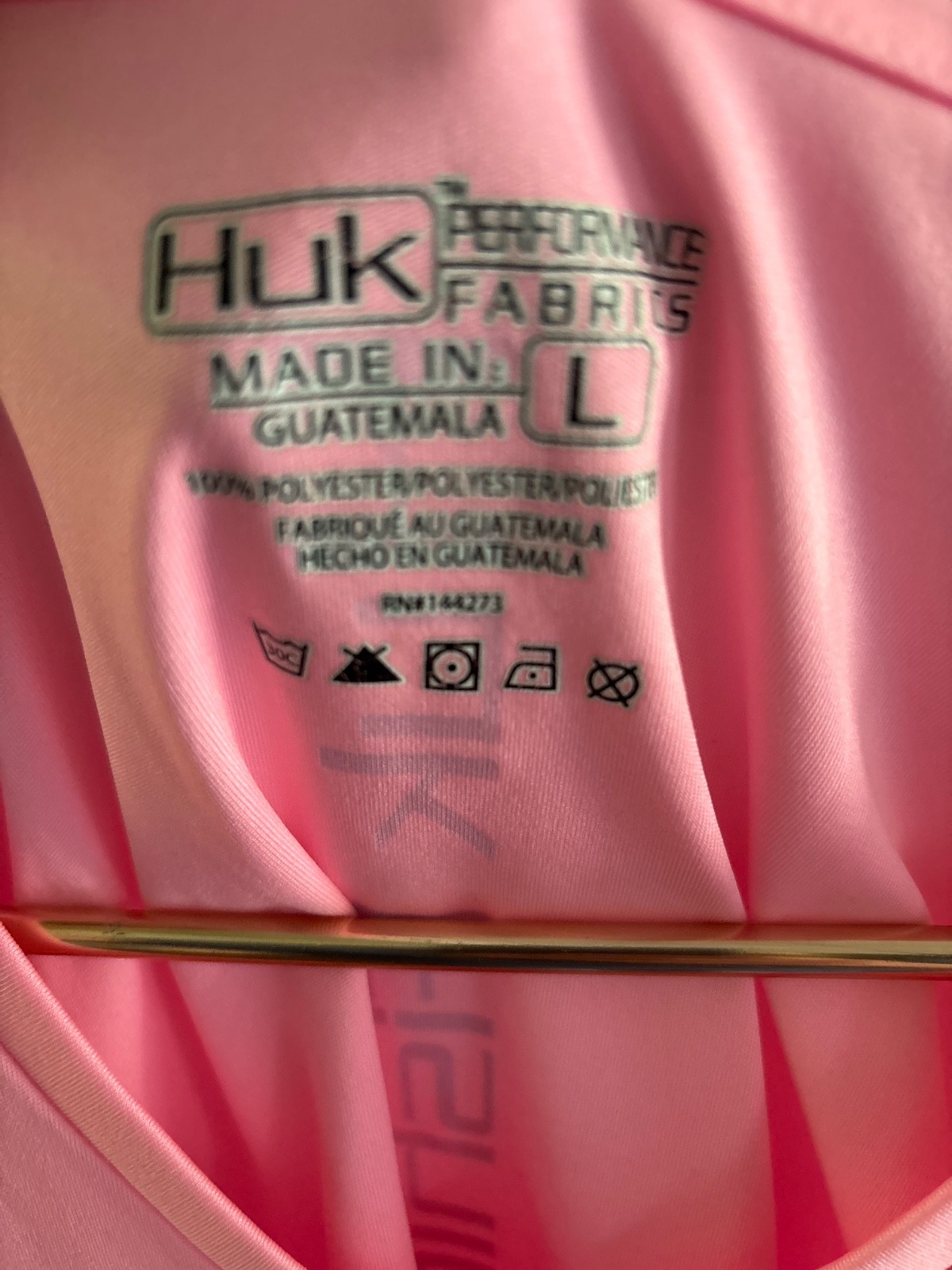 Huk Performance Fishing Shirt Long Sleeve V-neck Women’s sz L EUC