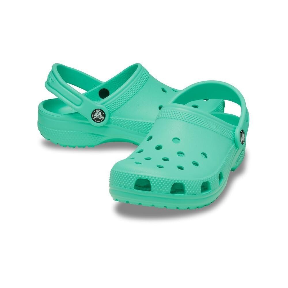 Crocs Kids’ Classic Clogs – Lagoon Green